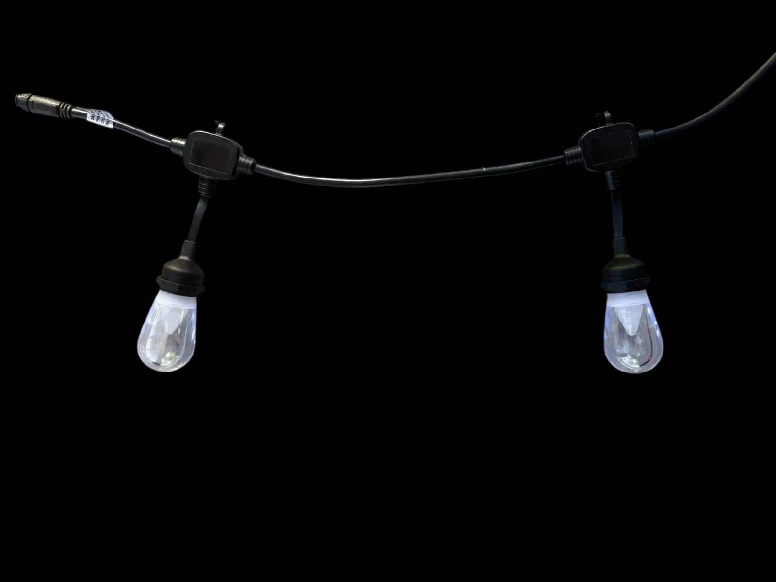 Bistro string lights